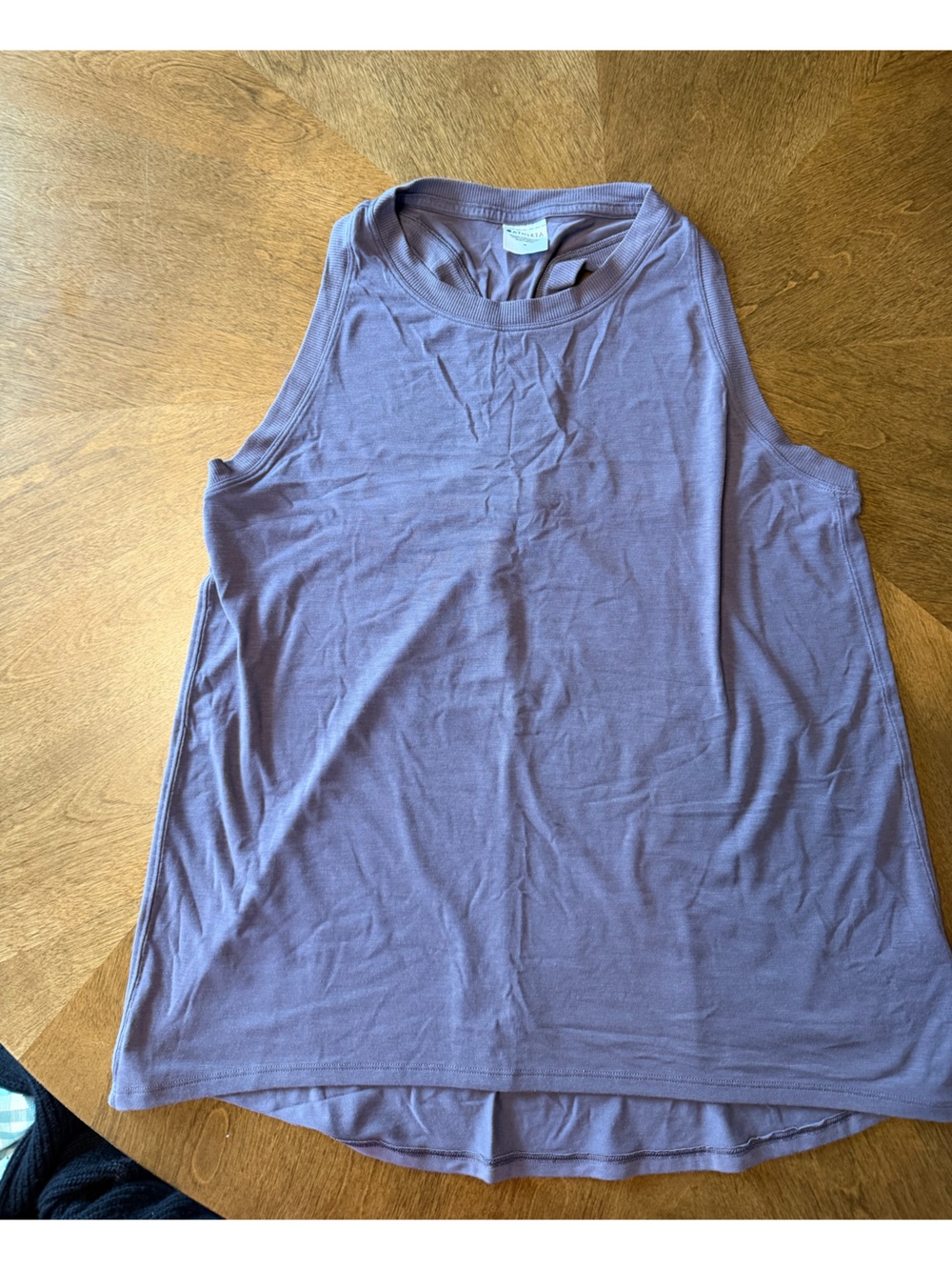 Athleta Lavender-Rose Muscle Tank Top